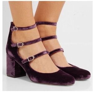 Sam Edelman Calista Velvet Pumps- 6.5